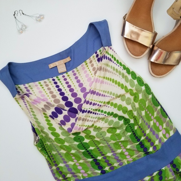 Hype | Sleeveless Retro Polka Dot Dress - Picture 2 of 7